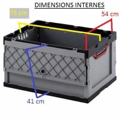 Carry Freedom Caisse En Plastique Pliable Pour Remorque Y-Frame -Default Template Soldes caisse en plastique pliable pour remorque y frame full 4
