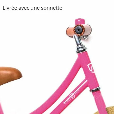 Draisienne Rose 12,5 Pouces Air Classic Rebel Kidz 4 Draisienne Rose 12,5 Pouces Air Classic Rebel Kidz – Image 2