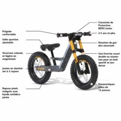 Draisienne VTT évolutive Rouge Dès 2.5 Ans Biky Cross Berg -Default Template Soldes draisienne vtt evolutive rouge des 2 5 ans biky cross berg full 6