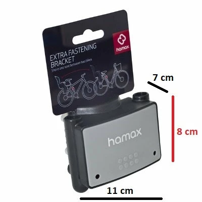 Fixation Sur Tube De Selle De Vélo Pour Porte Bébé HAMAX 6 Fixation Sur Tube De Selle De Vélo Pour Porte Bébé HAMAX – Image 5