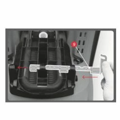 Goupille De Verrouillage Sous Siège Enfant Hamax