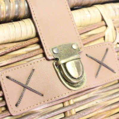 Grand Panier De Vélo En Rotin Denton L Basil 4 Grand Panier De Vélo En Rotin Denton L Basil – Image 2