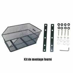 Panier De Vélo Arrière Maille Serrée Cento Basil -Default Template Soldes panier de velo arriere maille serree cento basil full 5