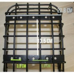 Panier Vélo Arrière Aluminium Fixe Cento Noir Mat Basil -Default Template Soldes panier velo arriere aluminium fixe cento noir mat basil full 6