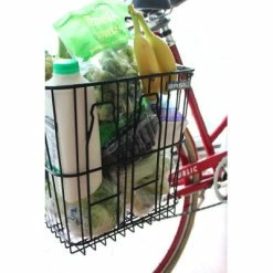 Panier Vélo Latéral à Crochets Memories Bottle Basil Noir -Default Template Soldes panier velo lateral a crochets memories bottle basil noir full 3