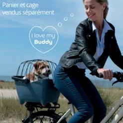 Panier Vélo Pour Chien Bleu Tendance Basil Buddy -Default Template Soldes panier velo pour chien bleu tendance basil buddy full 3