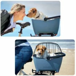 Panier Vélo Pour Chien Bleu Tendance Basil Buddy -Default Template Soldes panier velo pour chien bleu tendance basil buddy full 5