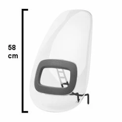 Pare Brise Vélo Pour Siège Bobike One+ Mini -Default Template Soldes pare brise velo pour siege bobike one mini gris full 3