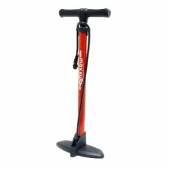 Maxxus Pompe à Pied En Aluminium Rouge Multi Valves