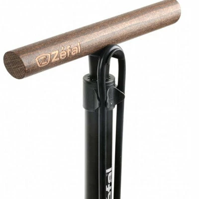 Pompe Vélo à Pied Manche En Bois Vintage Profil Max FP60 Zefal 4 Pompe Vélo à Pied Manche En Bois Vintage Profil Max FP60 Zefal – Image 2