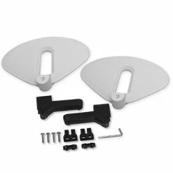 POLISPORT Reposes Pieds Blancs Sur Haubans De Vélo Enfant Guppy Junior -Default Template Soldes reposes pieds blancs sur haubans de velo enfant guppy junior full 3