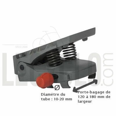 Siège Enfant Sur Porte-bagage Arrière De Vélo Caress Hamax 8 Siège Enfant Sur Porte-bagage Arrière De Vélo Caress Hamax – Image 6