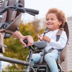Siège Vélo Enfant Arrière Sur Porte-bagages Urban Iki -Default Template Soldes siege velo enfant arriere sur porte bagages urban iki marron full 4