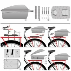 Top Case Amovible Pour Vélo - Polisport -Default Template Soldes top case amovible pour velo polisport full 4